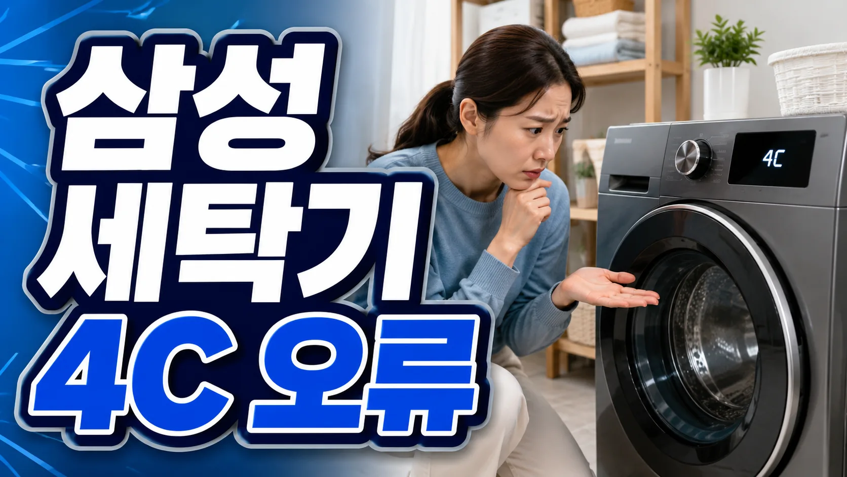 samsung washer 4c error