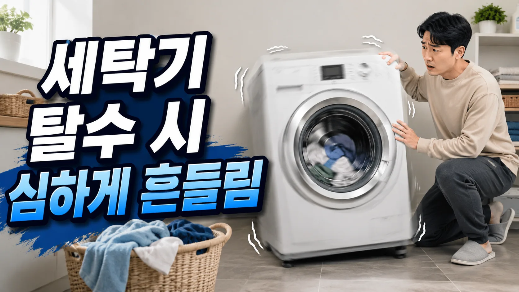 washer spin cycle shaking
