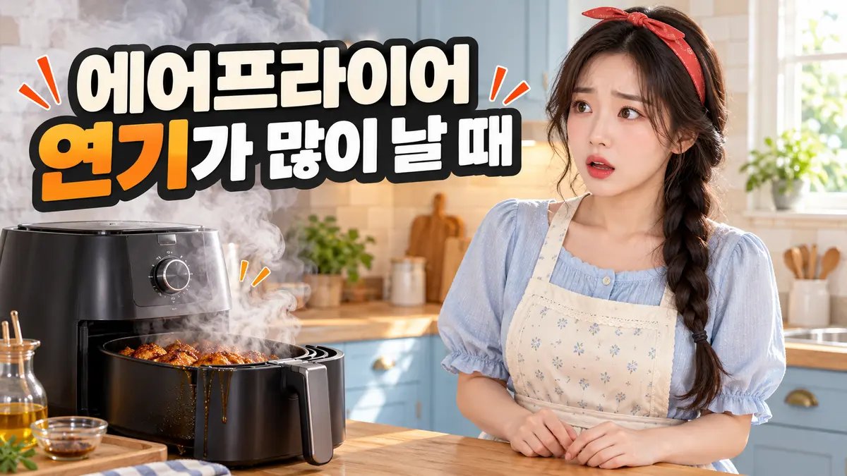 air fryer excessive smoke