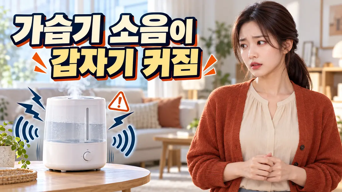 humidifier noise sudden
