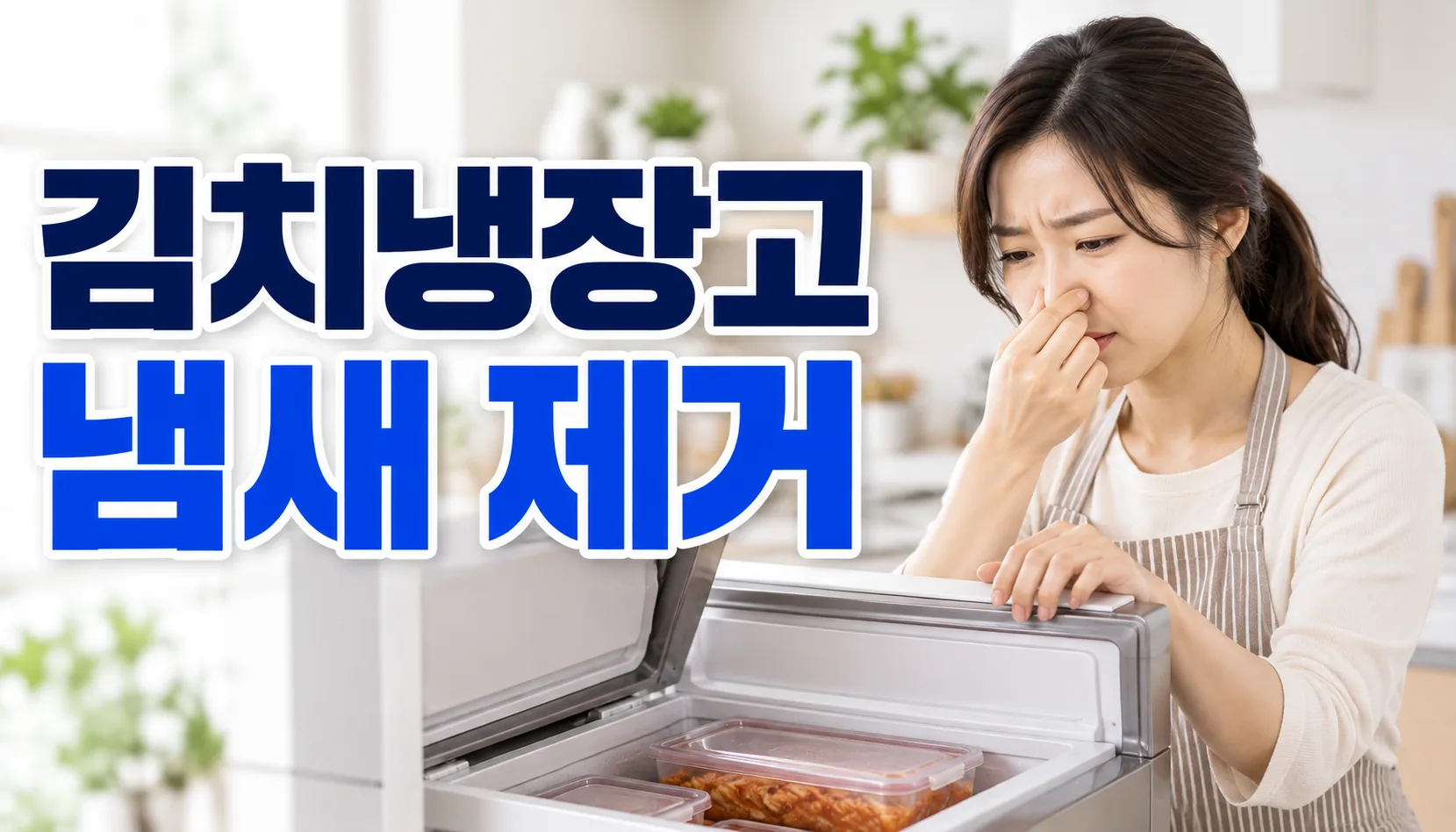kimchi fridge odor removal