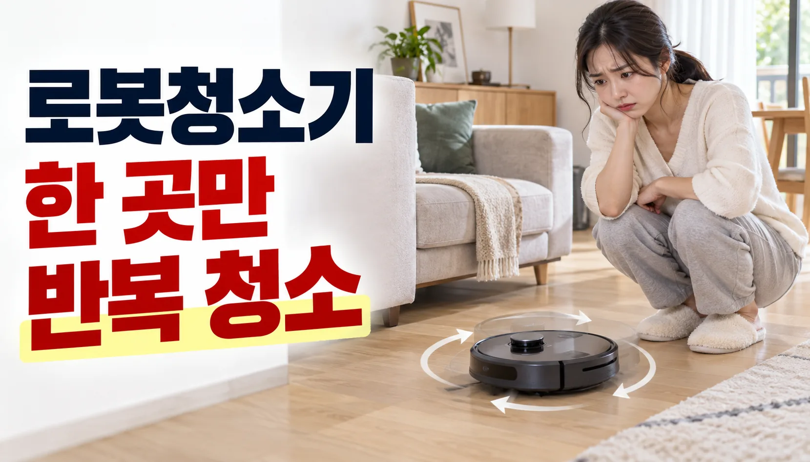 robot vacuum repeating one area
