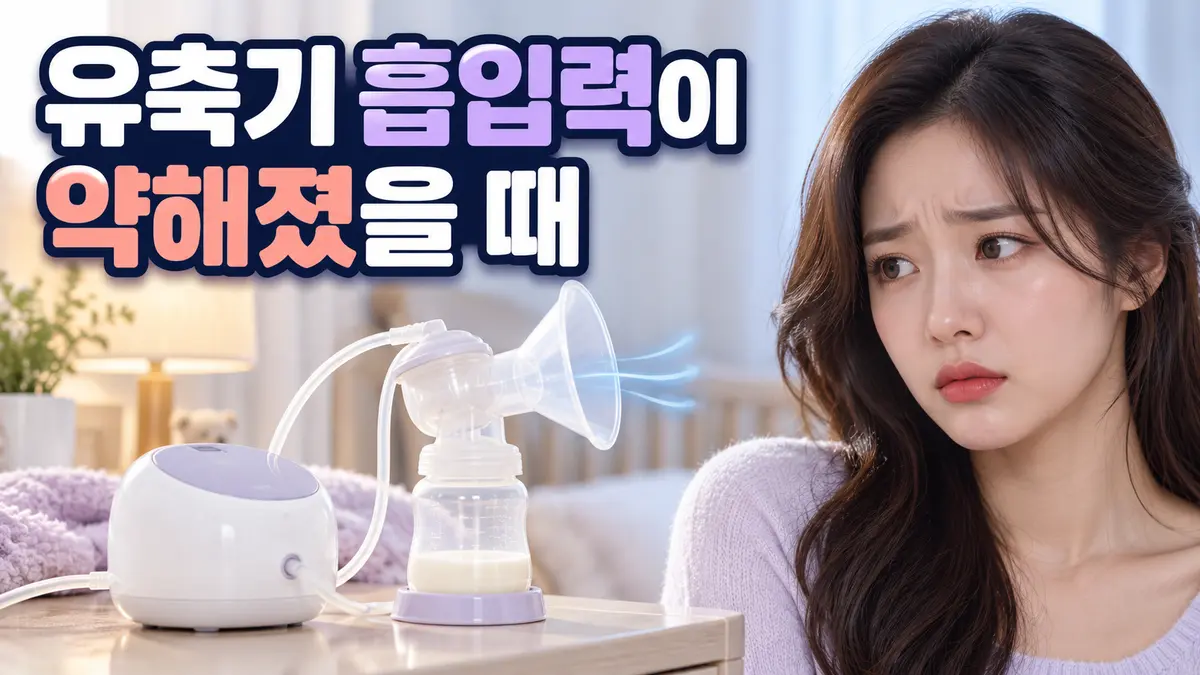 breast pump weak suction