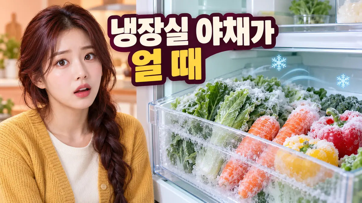 refrigerator vegetables freezing