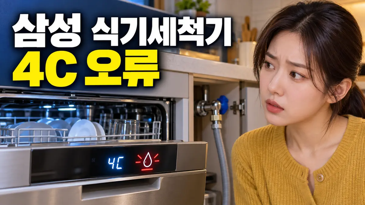 samsung dishwasher 4c error