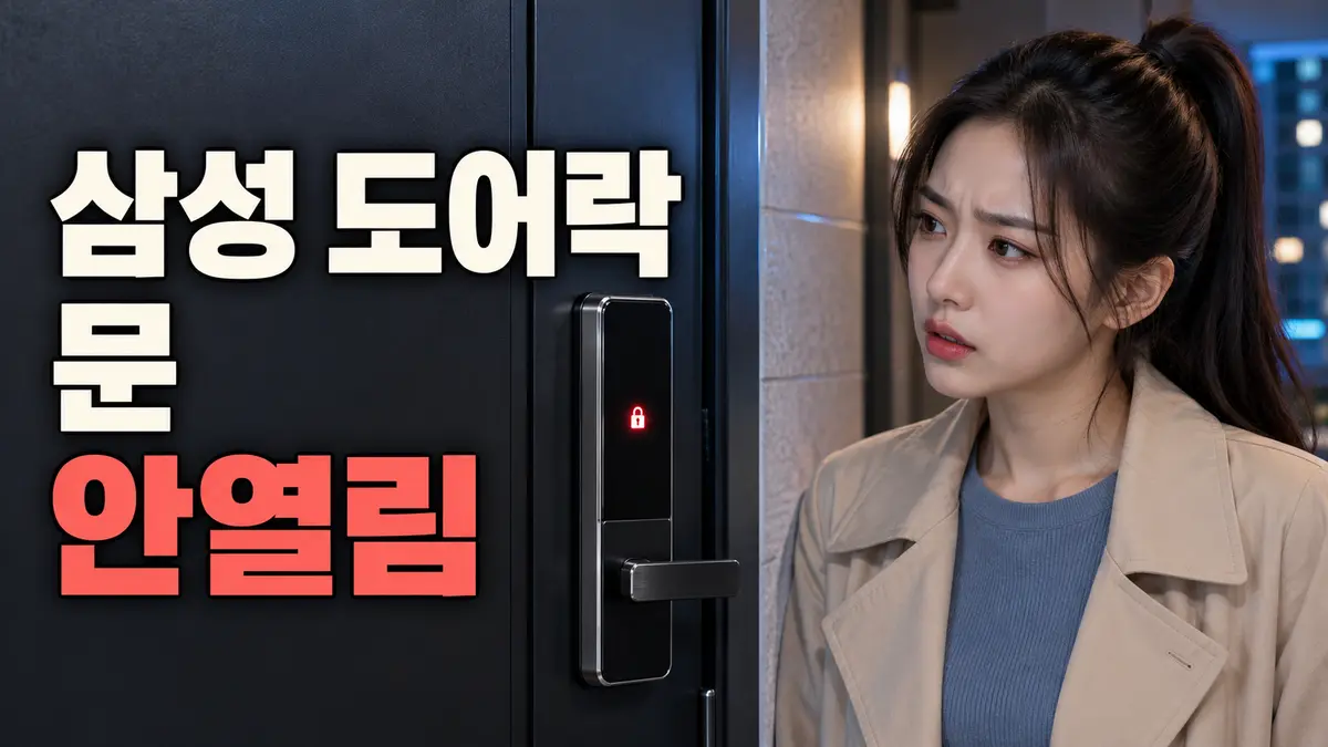 samsung door lock wont open