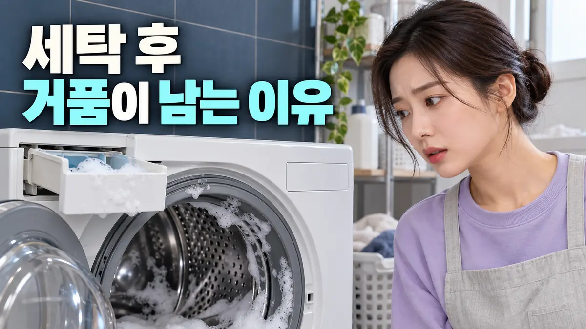 washing machine foam after wash